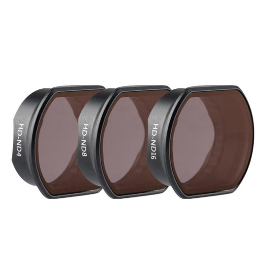 PGYTECH 3 PCS ND4+ND8+ND16 Drone Lens Filter for DJI FPV - Lens Accessories by PGYTECH | Online Shopping South Africa | PMC Jewellery | Buy Now Pay Later Mobicred
