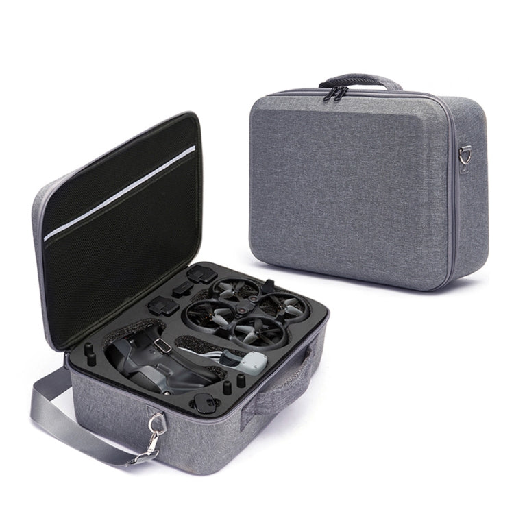 For DJI Avata Shockproof Large Carrying Hard Case Shoulder Storage Bag, Size: 39 x 28 x 15cm(Grey) -  by PMC Jewellery | Online Shopping South Africa | PMC Jewellery | Buy Now Pay Later Mobicred