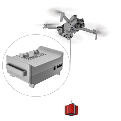 For DJI Mini 4 Pro STARTRC Magnetic Air-Dropping System Thrower Parabolic Bracket (Grey) - Holder Series by STARTRC | Online Shopping South Africa | PMC Jewellery