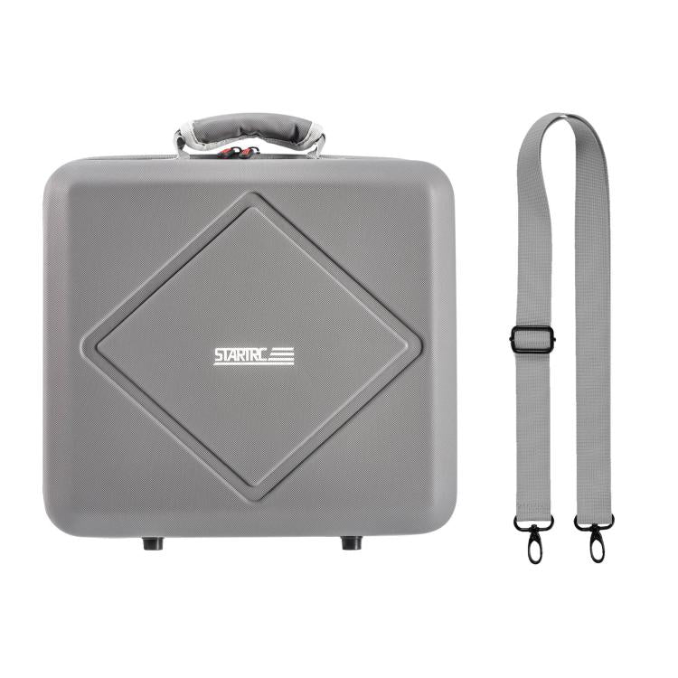 For DJI Air 3 / Air 3S / Avata 2 STARTRC Dual-Drone Shoulder Storage Bag PU Handbag (Grey) - free shipping - PMc TechLife - Order now!