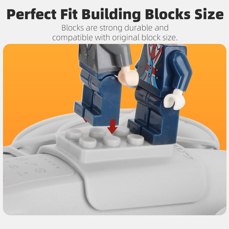 For DJI Neo Sunnylife Building Blocks Adapter Funny Building Bricks Toy Expansion Accessories (Grey) - free shipping - PMC TechLife - Order now!