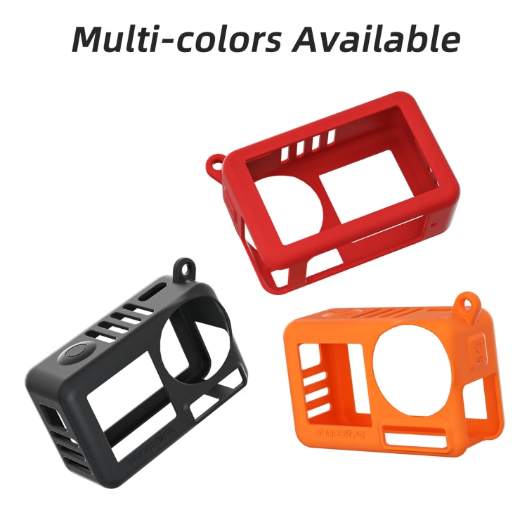 For DJI Osmo Action 5 Pro Sunnylife Silicone Protective Case Scratch-proof Camera Cover with Lanyard (Black) - free shipping - PMC TechLife - Order now!