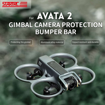 For DJI Avata 2 STARTRC Gimbal Lens Anti-collision Aluminum Alloy Guard Bumper (Silver Grey) -  by STARTRC | Online Shopping South Africa | PMC Jewellery