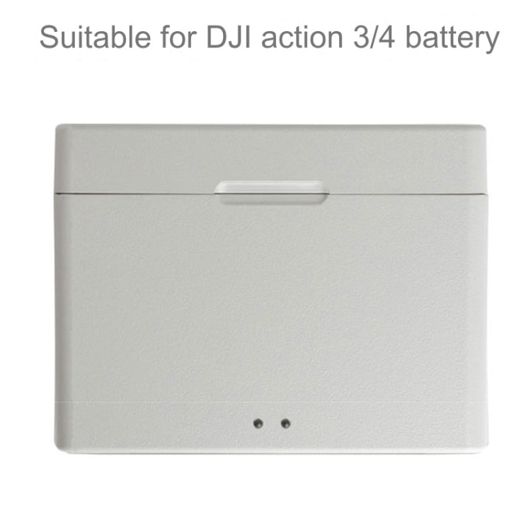 For DJI Osmo Action 4 / 3 Battery Charger Box Charging HUB (White) -  by PMC Jewellery | Online Shopping South Africa | PMC Jewellery | Buy Now Pay Later Mobicred
