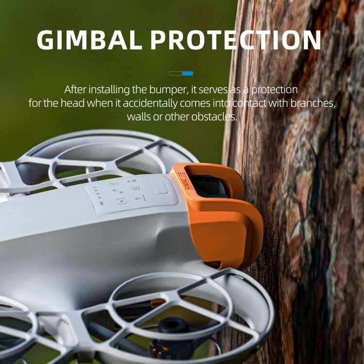 For DJI Neo STARTRC Gimbal Lens Anti-collision Protection Bumper (Orange) - free shipping - PMC TechLife - Order now!