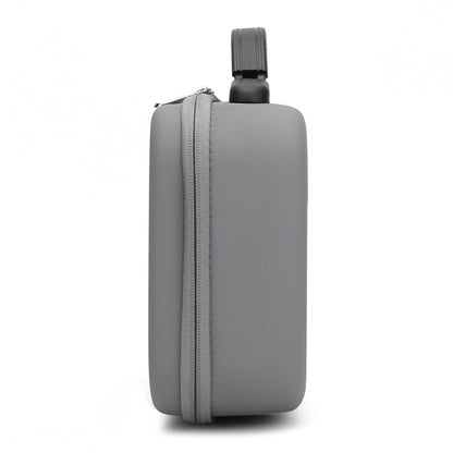 Diamond Texture Shockproof PU Portable Safety Protective Box Storage Bag for DJI Osmo Mobile 4(Grey) - Backpacks & Bags by PMC Jewellery | Online Shopping South Africa | PMC Jewellery | Buy Now Pay Later Mobicred