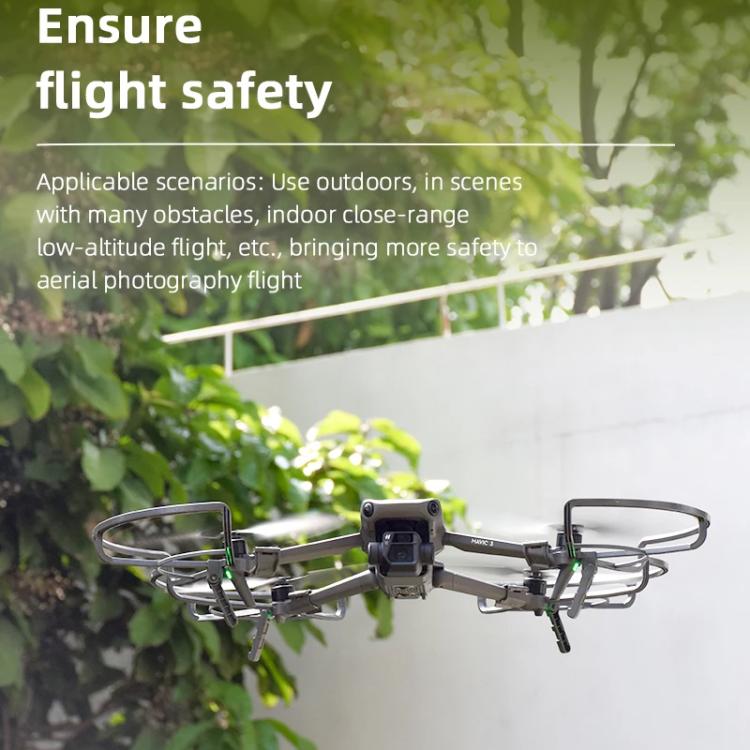For DJI Mavic 3 / 3 Pro BRDRC Drone Propeller Protective Guard Anti-collision Ring (Grey) - free shipping - PMC TechLife - Order now!
