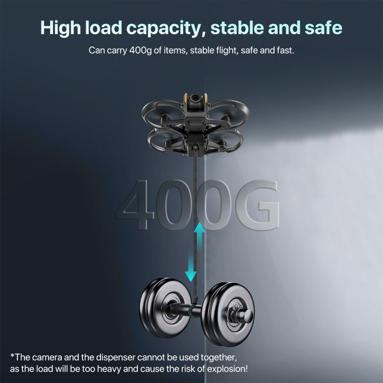 For DJI Avata 2 STARTRC Air-Dropping System Thrower Parabolic (Dark Gray) - free shipping - PMC TechLife - Order now!
