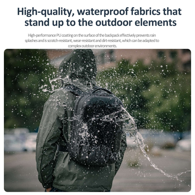 STARTRC Hard Shell Waterproof Shoulders Bag Backpack for DJI Mavic 3 Pro / Mavic 3 Classic (Black) - free shipping - PMC TechLife - Order now!