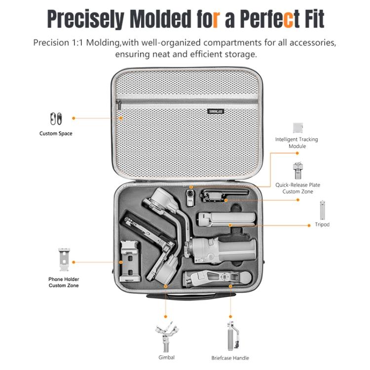 For DJI RS 4 Mini STARTRC Storage Case Box Suitcase (Dark Gray) - free shipping - PMC TechLife - Order now!