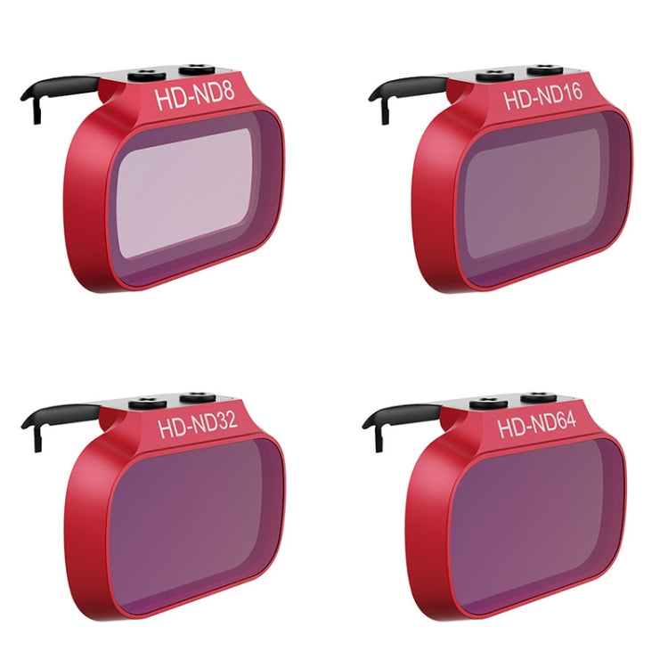 4 PCS PGYTECH P-12A-019 ND8 / 16 / 32 / 64 Dimming Lens Filter Set for DJI Mavic Mini Drone Accessories - free shipping - PMC TechLife - Order now!