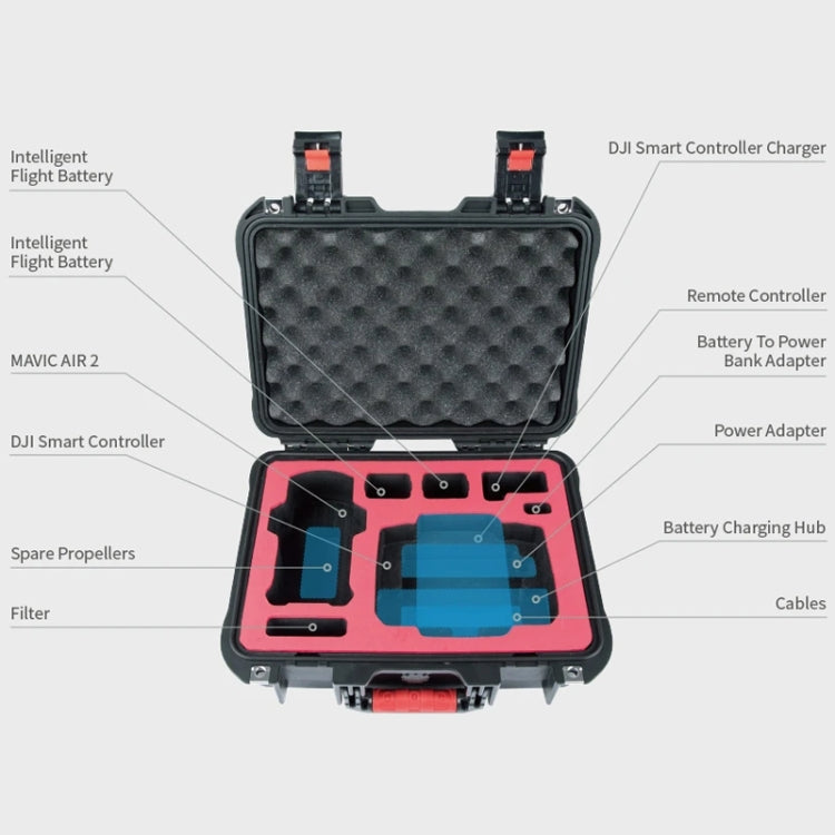 PGYTECH P-16A-037 Portable Safety Box Waterproof and Moisture-proof Storage Bag for DJI Mavic Air 2 - Backpacks & Bags by PGYTECH | Online Shopping South Africa | PMC Jewellery | Buy Now Pay Later Mobicred