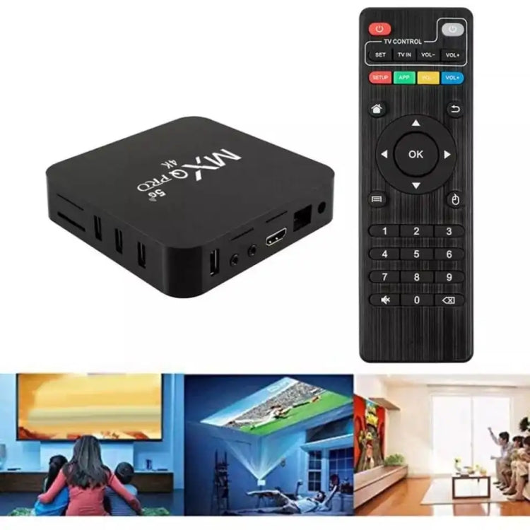 MXQ Pro 4K TV Box Rockchip RK3228A Quad Core CPU Android 7.1, 1GB+8GB wtih Remote Control, US Plug - RK3228A by PMC TechLife | Online Shopping South Africa | PMC TechLife | Buy Now Pay Later Mobicred