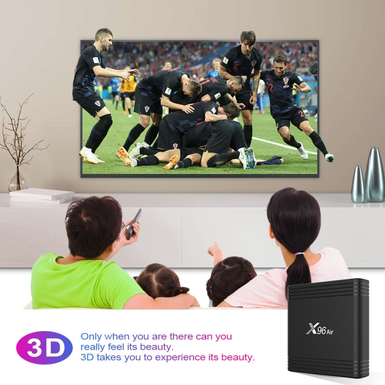 X96 Air 8K Smart TV BOX Android 9.0 Media Player with Remote Control, Quad-core Amlogic S905X3, RAM: 2GB, ROM: 16GB, Dual Band WiFi, AU Plug - Amlogic S905 by PMC Jewellery | Online Shopping South Africa | PMC Jewellery | Buy Now Pay Later Mobicred
