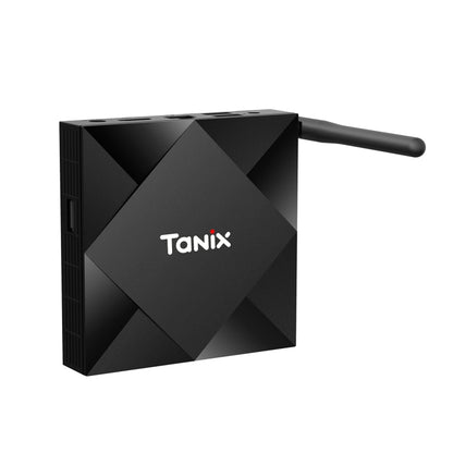 TANIX TX6s 4K Smart TV BOX Android 10 Media Player with Remote Control, Quad Core Allwinner H616, without Bluetooth Function, RAM: 2GB, ROM: 8GB, 2.4GHz WiFi, UK Plug - Allwinner H6 by PMC Jewellery | Online Shopping South Africa | PMC Jewellery | Buy Now Pay Later Mobicred