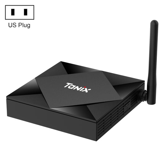 TANIX TX6s 4K Smart TV BOX Android 10 Media Player with Remote Control, Quad Core Allwinner H616, RAM: 4GB, ROM: 64GB, 2.4GHz/5GHz WiFi, Bluetooth, US Plug - Allwinner H6 by PMC Jewellery | Online Shopping South Africa | PMC Jewellery | Buy Now Pay Later Mobicred