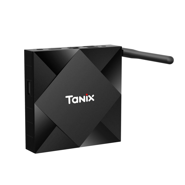 TANIX TX6s 4K Smart TV BOX Android 10 Media Player with Remote Control, Quad Core Allwinner H616, RAM: 4GB, ROM: 64GB, 2.4GHz/5GHz WiFi, Bluetooth, UK Plug - Allwinner H6 by PMC Jewellery | Online Shopping South Africa | PMC Jewellery | Buy Now Pay Later Mobicred