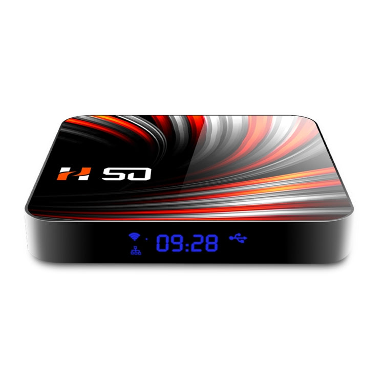 H50 4K Smart TV BOX Android 10.0 Media Player with Remote Control, Quad Core RK3318, RAM: 2GB, ROM: 16GB, 2.4GHz/5GHz WiFi, Bluetooth, US Plug - RK3318 by PMC Jewellery | Online Shopping South Africa | PMC Jewellery | Buy Now Pay Later Mobicred