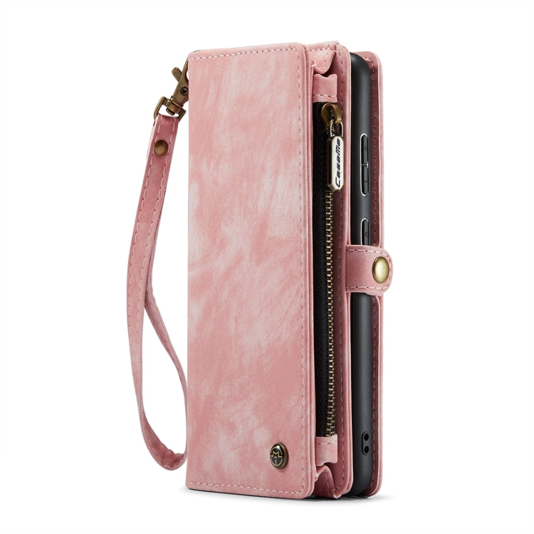 For Samsung Galaxy A70 CaseMe-008 Detachable Multifunctional Flip Leather Phone Case(Pink) - Galaxy Phone Cases by CaseMe | Online Shopping South Africa | PMC Jewellery | Buy Now Pay Later Mobicred