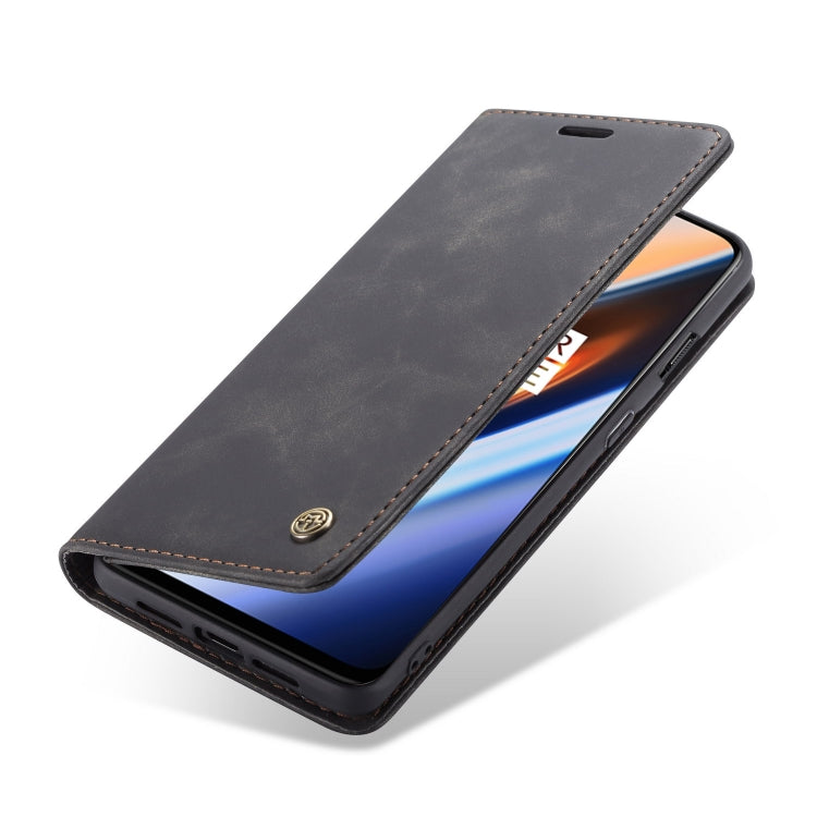 CaseMe-013 Multifunctional Horizontal Flip Leather Case with Card Slot & Holder for OnePlus 7(Black) - OnePlus Cases by CaseMe | Online Shopping South Africa | PMC Jewellery | Buy Now Pay Later Mobicred