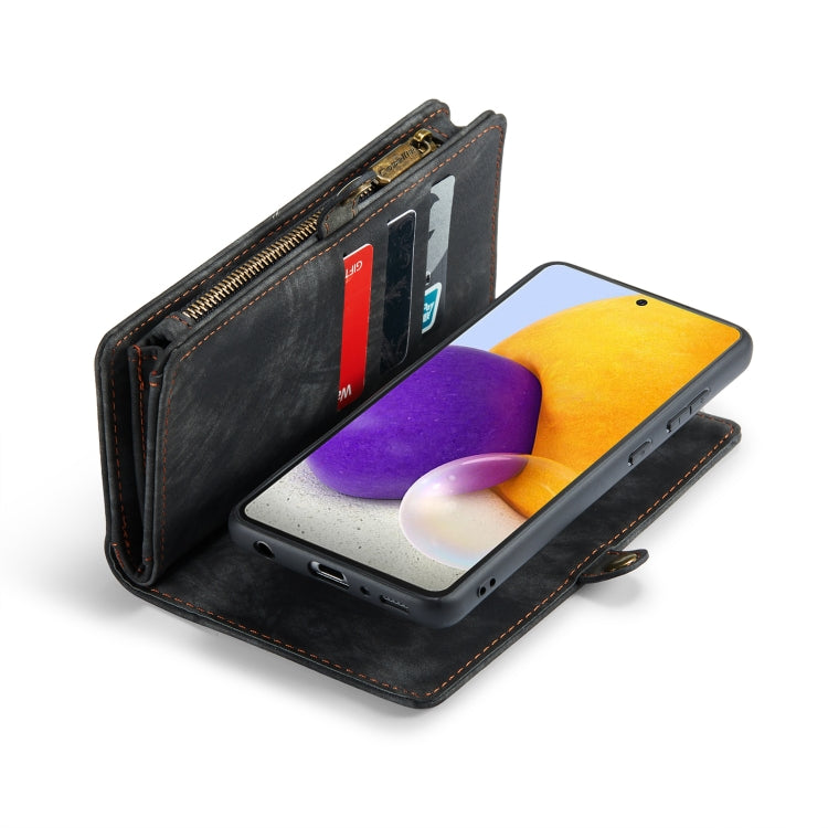 CasFor Samsung Galaxy Note10 CaseMe-008 Detachable Multifunctional Flip Leather Phone Case(Black) - free shipping - PMC Jewellery - Order now!