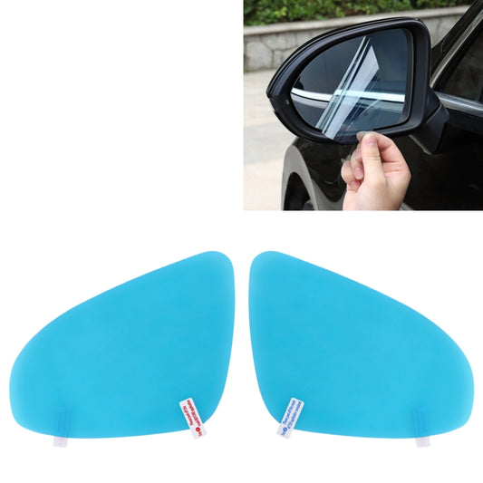 For Audi A4 2017-2018 Car PET Rearview Mirror Protective Window Clear Anti-fog Waterproof Rain Shield Film - Auto Film by PMC Jewellery | Online Shopping South Africa | PMC Jewellery | Buy Now Pay Later Mobicred