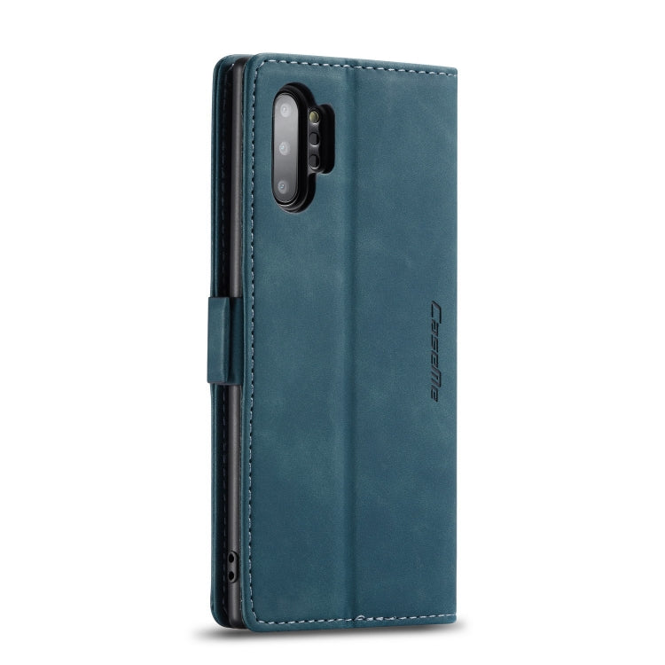 CaseMe-013 Multifunctional Horizontal Flip Leather Case with Card Slot & Holder & Wallet for Galaxy Note 10+(Blue) - Galaxy Phone Cases by CaseMe | Online Shopping South Africa | PMC Jewellery | Buy Now Pay Later Mobicred