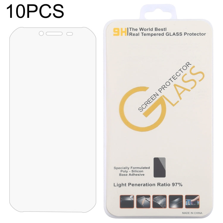For Doogee S40 10 PCS 0.26mm 9H 2.5D Tempered Glass Film - Others by PMC TechLife | Online Shopping South Africa | PMC TechLife | Buy Now Pay Later Mobicred