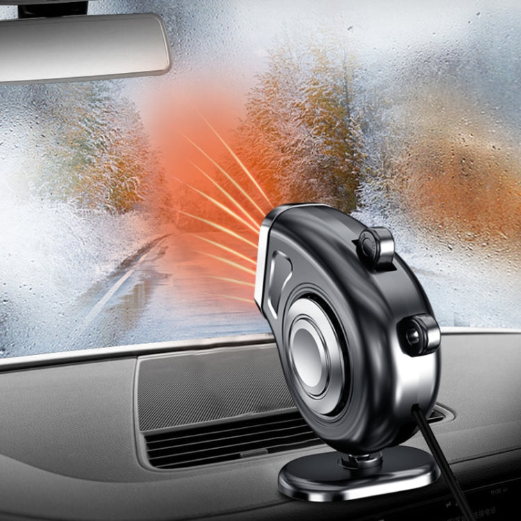 Portable Car Dashboard Electric Heater Winter Defroster, Voltage:24V(Black) - Heating & Fans by PMC TechLife | Online Shopping South Africa | PMC TechLife | Buy Now Pay Later Mobicred