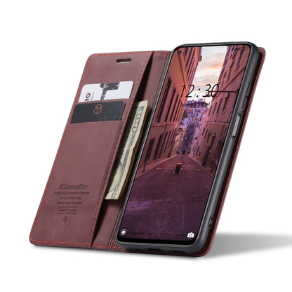 For Xiaomi Mi 10T Lite 5G CaseMe-013 Multifunctional Retro Frosted Horizontal Flip Leather Case with Card Slot & Holder & Wallet(Wine Red) - Xiaomi Cases by CaseMe | Online Shopping South Africa | PMC Jewellery | Buy Now Pay Later Mobicred