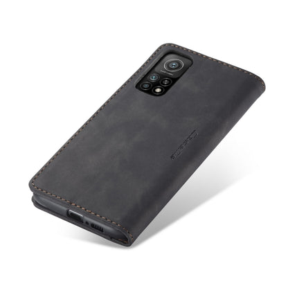 For Xiaomi Mi 10T 5G / 10T Pro 5G CaseMe-013 Multifunctional Retro Frosted Horizontal Flip Leather Case with Card Slot & Holder & Wallet(Black) - Xiaomi Cases by CaseMe | Online Shopping South Africa | PMC Jewellery | Buy Now Pay Later Mobicred