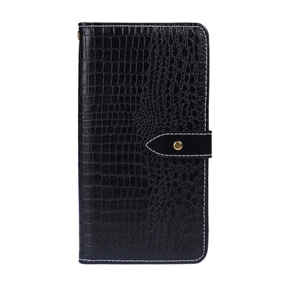 For Fujitsu Arrows RX idewei Crocodile Texture Horizontal Flip Leather Case with Holder & Card Slots & Wallet(Black) - More Brand by idewei | Online Shopping South Africa | PMC Jewellery | Buy Now Pay Later Mobicred