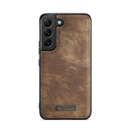 For Samsung Galaxy S21 5G CaseMe-008 Detachable Multifunctional Flip Leather Phone Case(Brown) - Galaxy S21 5G Cases by CaseMe | Online Shopping South Africa | PMC Jewellery | Buy Now Pay Later Mobicred