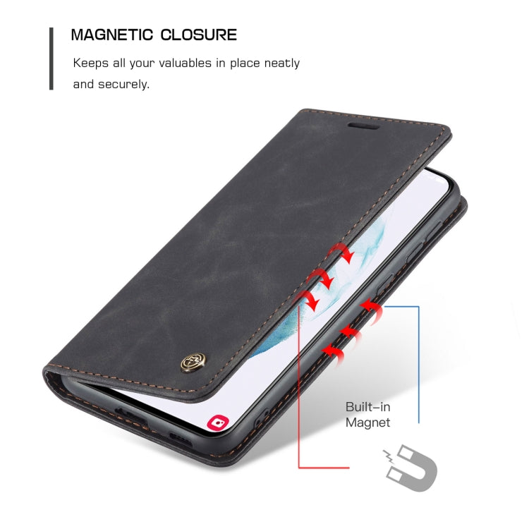 For Samsung Galaxy S21 5G CaseMe 013 Multifunctional Horizontal Flip Leather Case with Holder & Card Slot & Wallet(Black) - Galaxy S21 5G Cases by CaseMe | Online Shopping South Africa | PMC Jewellery | Buy Now Pay Later Mobicred