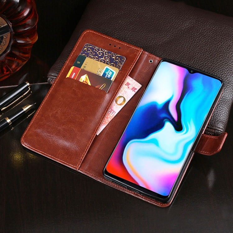 For Lenovo K12 idewei Crazy Horse Texture Horizontal Flip Leather Case with Holder & Card Slots & Wallet(Red) - Lenovo by idewei | Online Shopping South Africa | PMC Jewellery | Buy Now Pay Later Mobicred