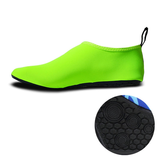 Non-slip Wear-resisting Thick Rubber Sole Diving Shoes and  Socks, One Pair, Size:L (Green) - Swimming Fins & Diving Shoes by PMC Jewellery | Online Shopping South Africa | PMC Jewellery | Buy Now Pay Later Mobicred