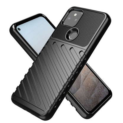 For Google Pixel 5A Thunderbolt Shockproof TPU Protective Soft Case(Black) - Google Cases by PMC Jewellery | Online Shopping South Africa | PMC Jewellery | Buy Now Pay Later Mobicred