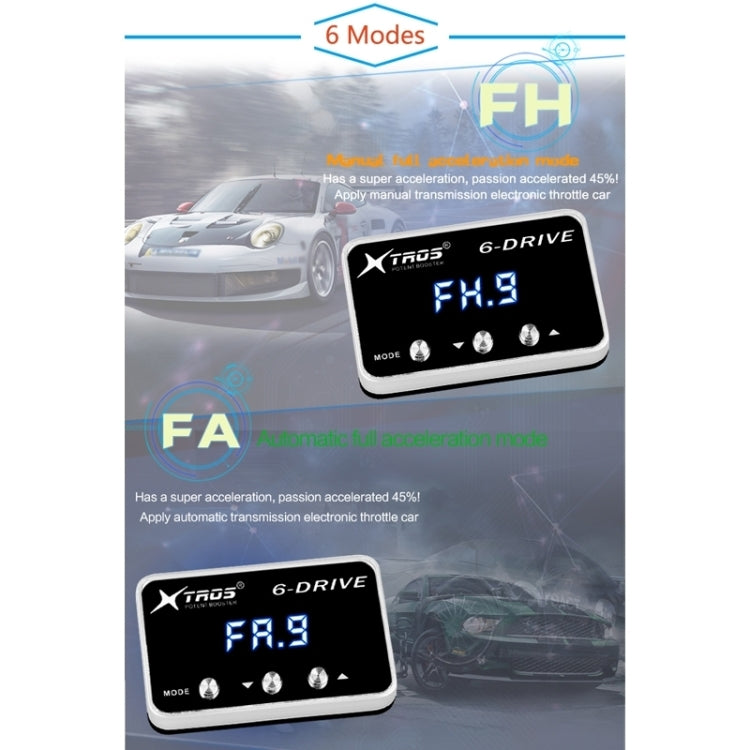 For Proton Alza TROS TS-6Drive Potent Booster Electronic Throttle Controller - Car Modification by TROS | Online Shopping South Africa | PMC TechLife | Buy Now Pay Later Mobicred
