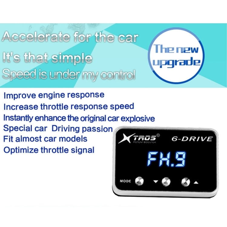 For Proton Alza TROS TS-6Drive Potent Booster Electronic Throttle Controller - Car Modification by TROS | Online Shopping South Africa | PMC TechLife | Buy Now Pay Later Mobicred