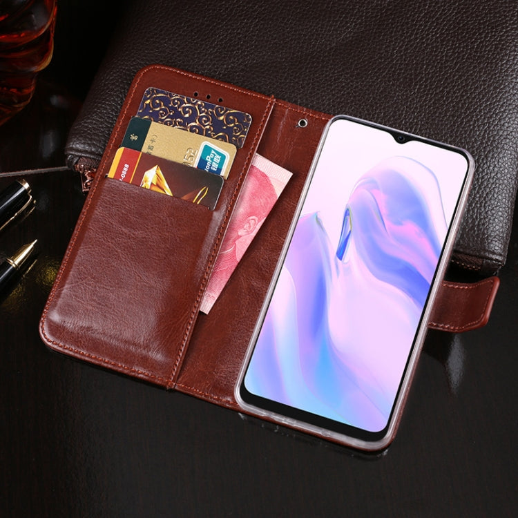 For Blackview A70 idewei Crazy Horse Texture Horizontal Flip Leather Case with Holder & Card Slots & Wallet(Red) - More Brand by idewei | Online Shopping South Africa | PMC Jewellery | Buy Now Pay Later Mobicred