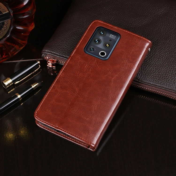 For Meizu 18 Pro idewei Crazy Horse Texture Horizontal Flip Leather Case with Holder & Card Slots & Wallet(Red) - Meizu by idewei | Online Shopping South Africa | PMC Jewellery | Buy Now Pay Later Mobicred