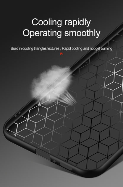 For OPPO Reno 10x Zoom XINLI Stitching Cloth Textue Shockproof TPU Protective Case(Black) - OPPO Cases by XINLI | Online Shopping South Africa | PMC Jewellery