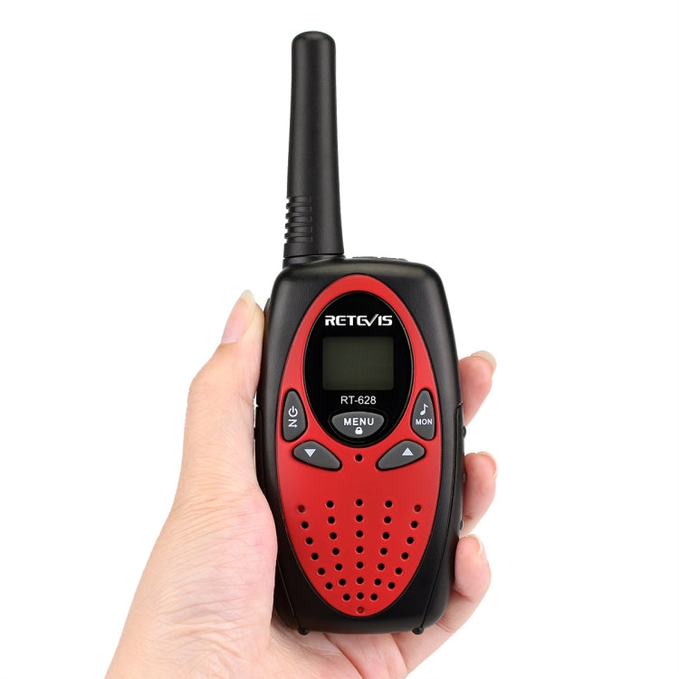 1 Pair RETEVIS RT628 0.5W US Frequency 462.550-467.7125MHz 22CHS Handheld Children Walkie Talkie(Red) - Children by RETEVIS | Online Shopping South Africa | PMC Jewellery | Buy Now Pay Later Mobicred