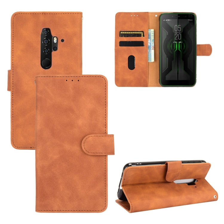 For Blackview BV6300 Pro Solid Color Skin Feel Magnetic Buckle Horizontal Flip Calf Texture PU Leather Case with Holder & Card Slots & Wallet(Brown) - More Brand by PMC Jewellery | Online Shopping South Africa | PMC Jewellery | Buy Now Pay Later Mobicred