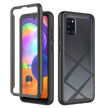 For Samsung Galaxy A31 Starry Sky Full Body Hybrid Shockproof Phone Case(Black) - Galaxy Phone Cases by PMC Jewellery | Online Shopping South Africa | PMC Jewellery