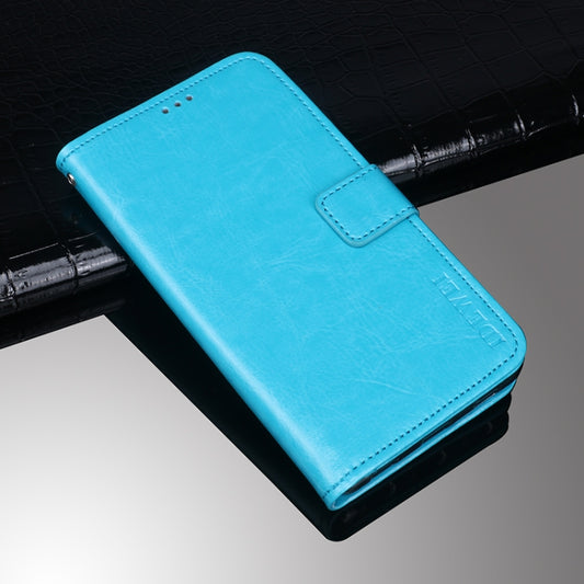 For Umidigi Bison GT idewei Crazy Horse Texture Horizontal Flip Leather Case with Holder & Card Slots & Wallet(Sky Blue) - More Brand by idewei | Online Shopping South Africa | PMC Jewellery | Buy Now Pay Later Mobicred