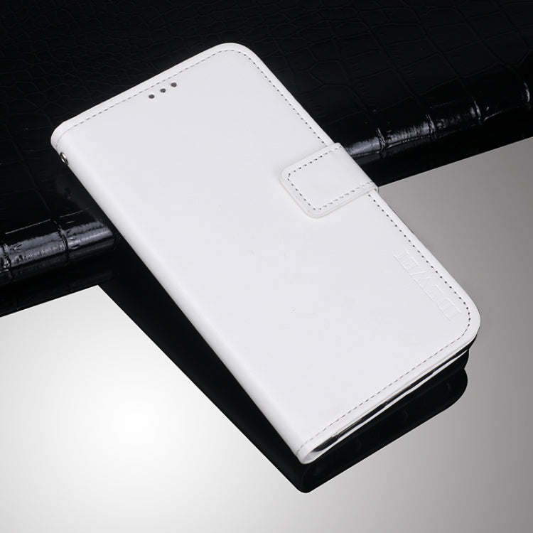 For Umidigi Bison GT idewei Crazy Horse Texture Horizontal Flip Leather Case with Holder & Card Slots & Wallet(White) - More Brand by idewei | Online Shopping South Africa | PMC Jewellery | Buy Now Pay Later Mobicred