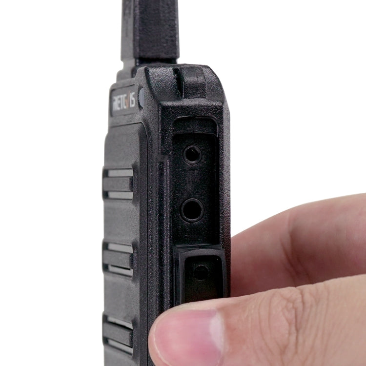 1 Pair RETEVIS RT19 22CHS FRS Two Way Radio Handheld Walkie Talkie, US Plug(Black) - Handheld Walkie Talkie by RETEVIS | Online Shopping South Africa | PMC Jewellery | Buy Now Pay Later Mobicred