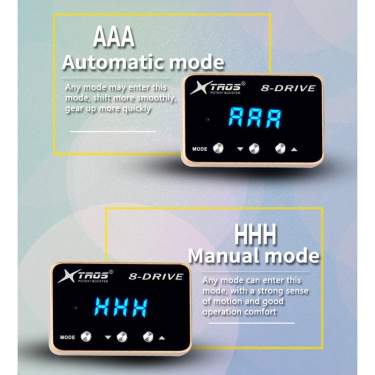 For Mercedes-Benz C Class W204 2007-2013 TROS 8-Drive Potent Booster Electronic Throttle Controller Speed Booster - Car Modification by TROS | Online Shopping South Africa | PMC Jewellery | Buy Now Pay Later Mobicred