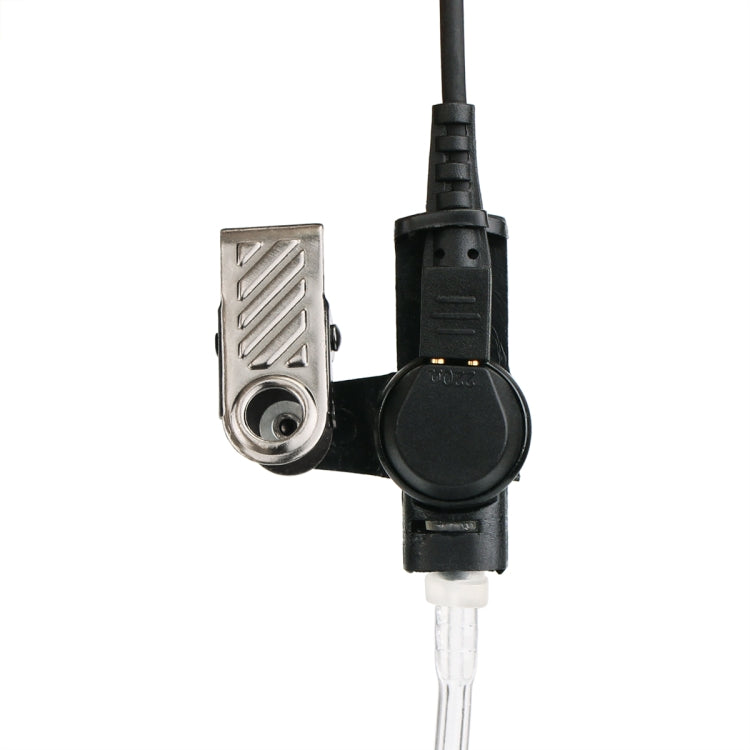 RETEVIS M 2 Pin Long Clip Air Guide Covert Acoustic Tube Earpiece Speaker Microphone - Microphones & Headsets by RETEVIS | Online Shopping South Africa | PMC Jewellery | Buy Now Pay Later Mobicred